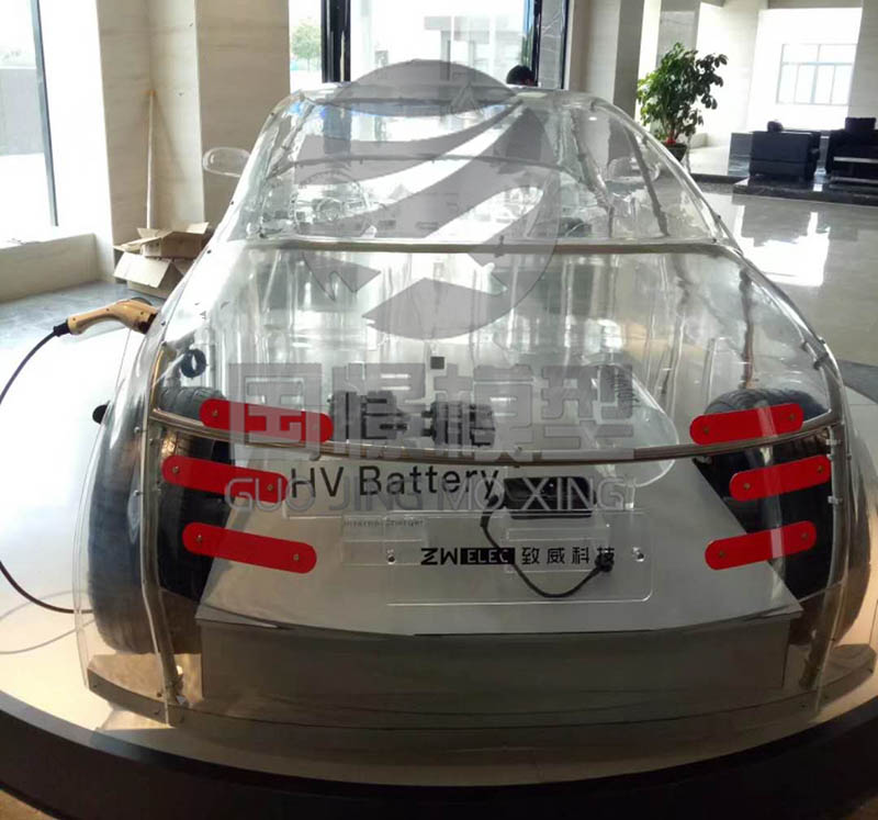 南宁透明车模型